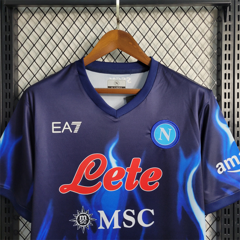 Higojerseys-SSC Napoli 21-22 Third Jersey - Fans Version
