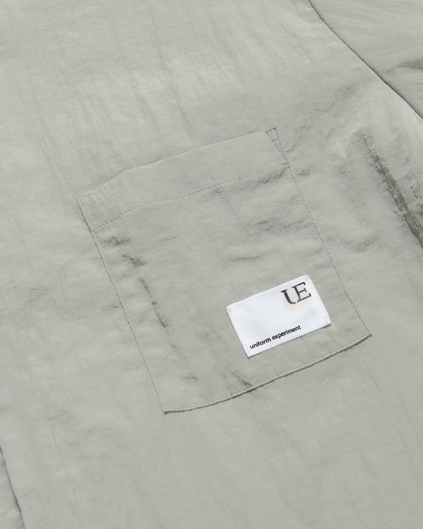 uniform experiment 25S/S CRYSTAL NYLON VENTILATION SHIRT  UE-250021 