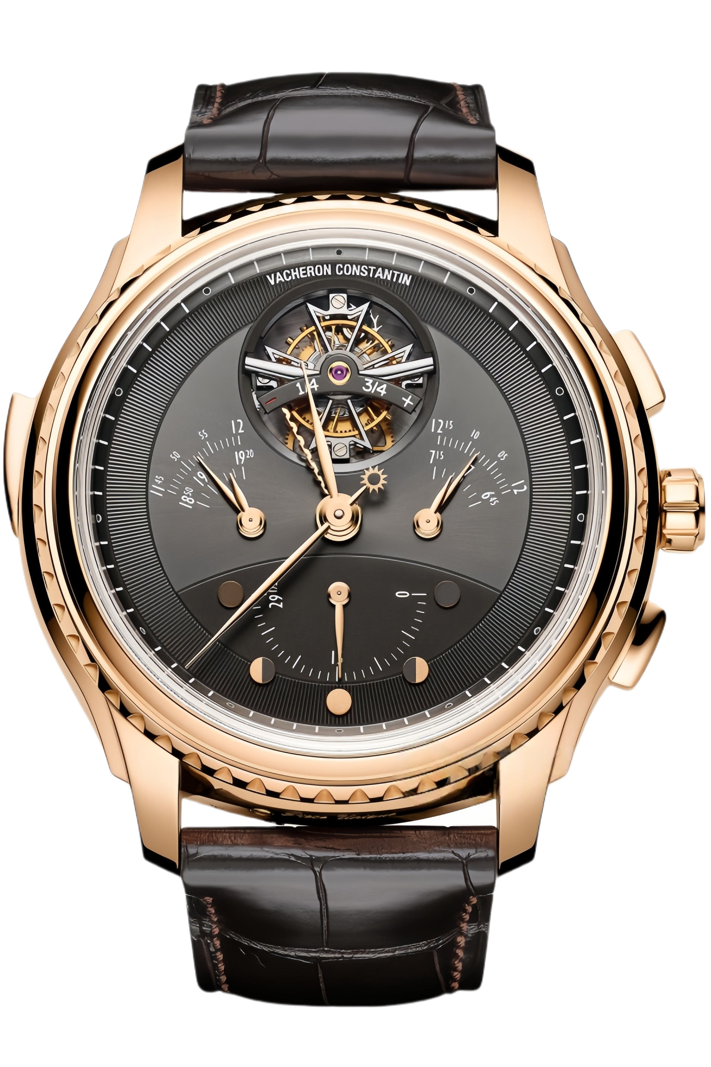 Vacheron Constantin Les Cabinotiers Grand Complication Split-Seconds Chronograph “Harmony of Time” Super Clone Watch – Platinum Case Swiss Replica