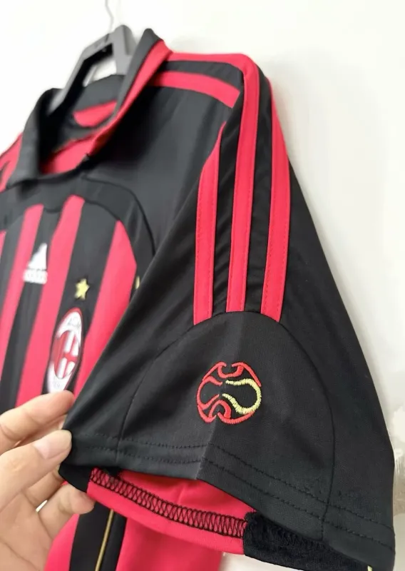 06-07 AC Milan Home soccer jersey- Retro version: Ajax 24-25 Home Stadium Jersey - Fans Version mysite: Adidas luxuryfootballshirts.com: https://www.luxuryfootballshirts.com/