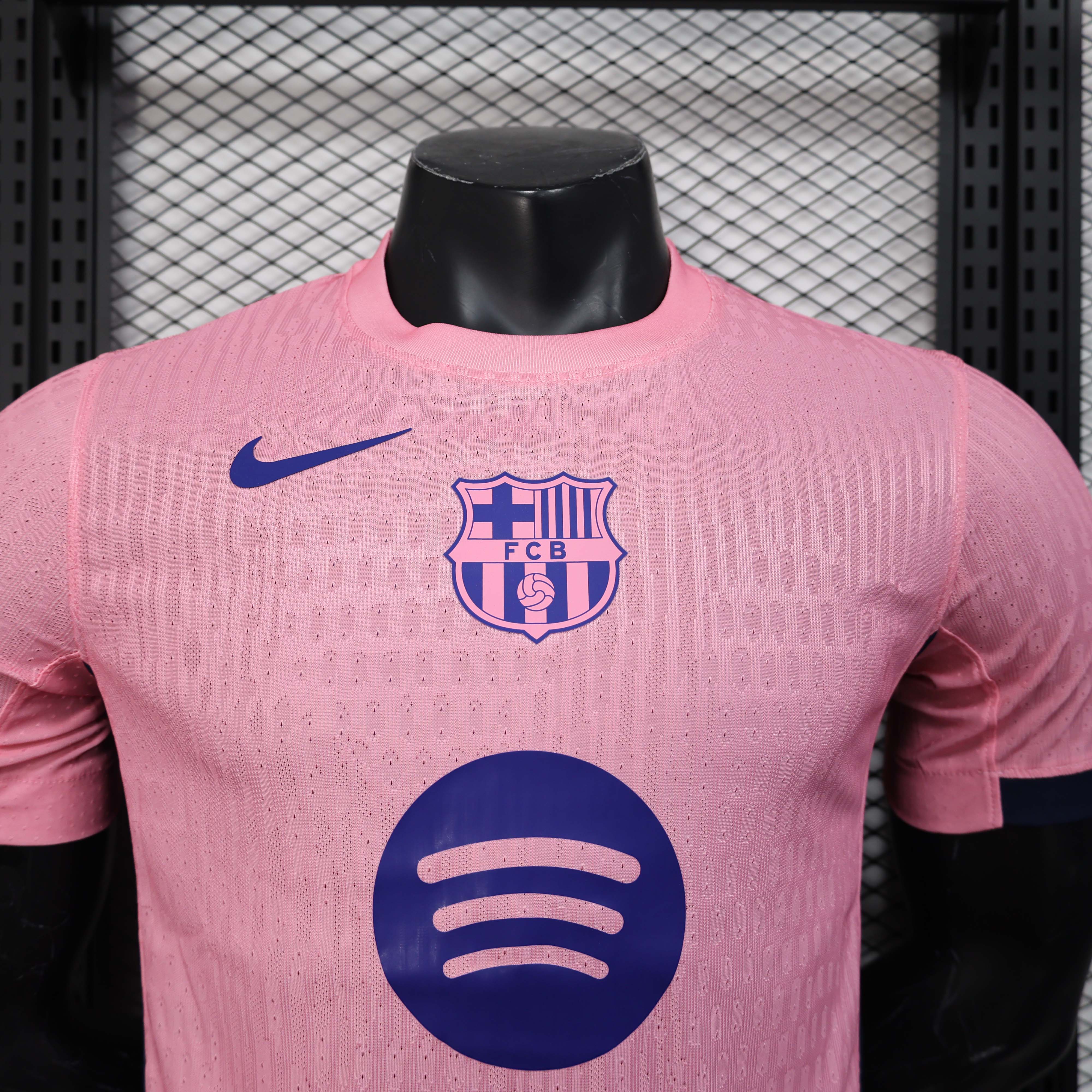 2025/2026 Player Version Barcelona Special Edition Pink Football Shirt 1:1 Thai Quality:football jersey mysite: unitedjerseyfootball 邓江浪:football
