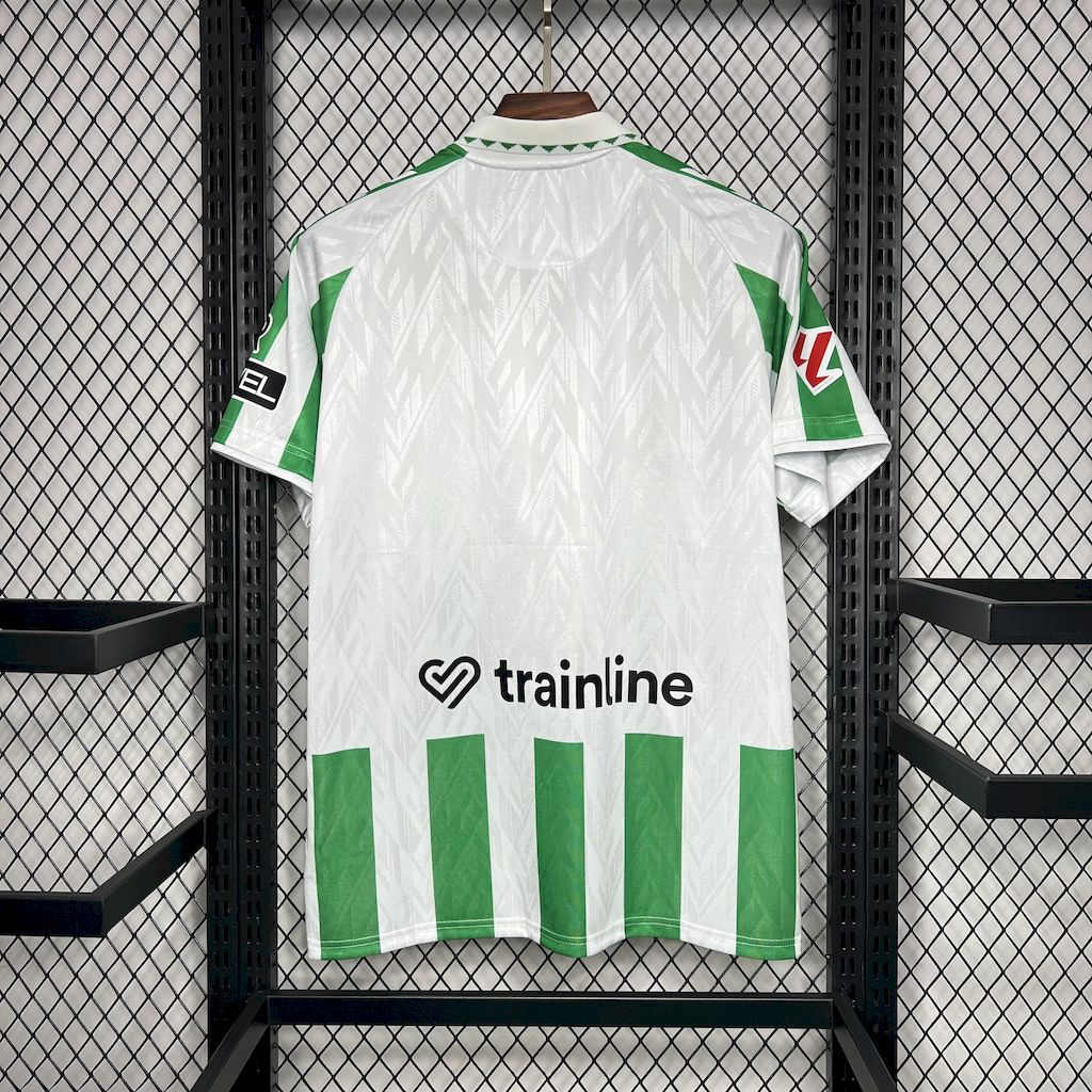 foot-Real Betis 24-25 Home Stadium Jersey with New Sponsor - Fans Version