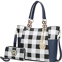 Checker Tote Bag Set Shoulder Bag Handbag