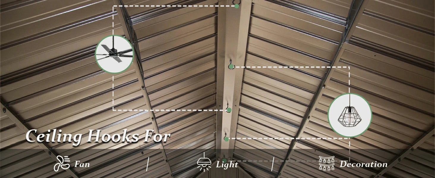Domi Outdoor Living wood gazebo