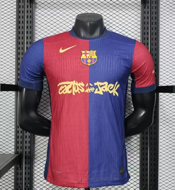 2025/2026 Barcelona Travis Scott Player Jersey 1:1 Thailand Quality:football jersey mysite: unitedjerseyfootball 邓江浪:football