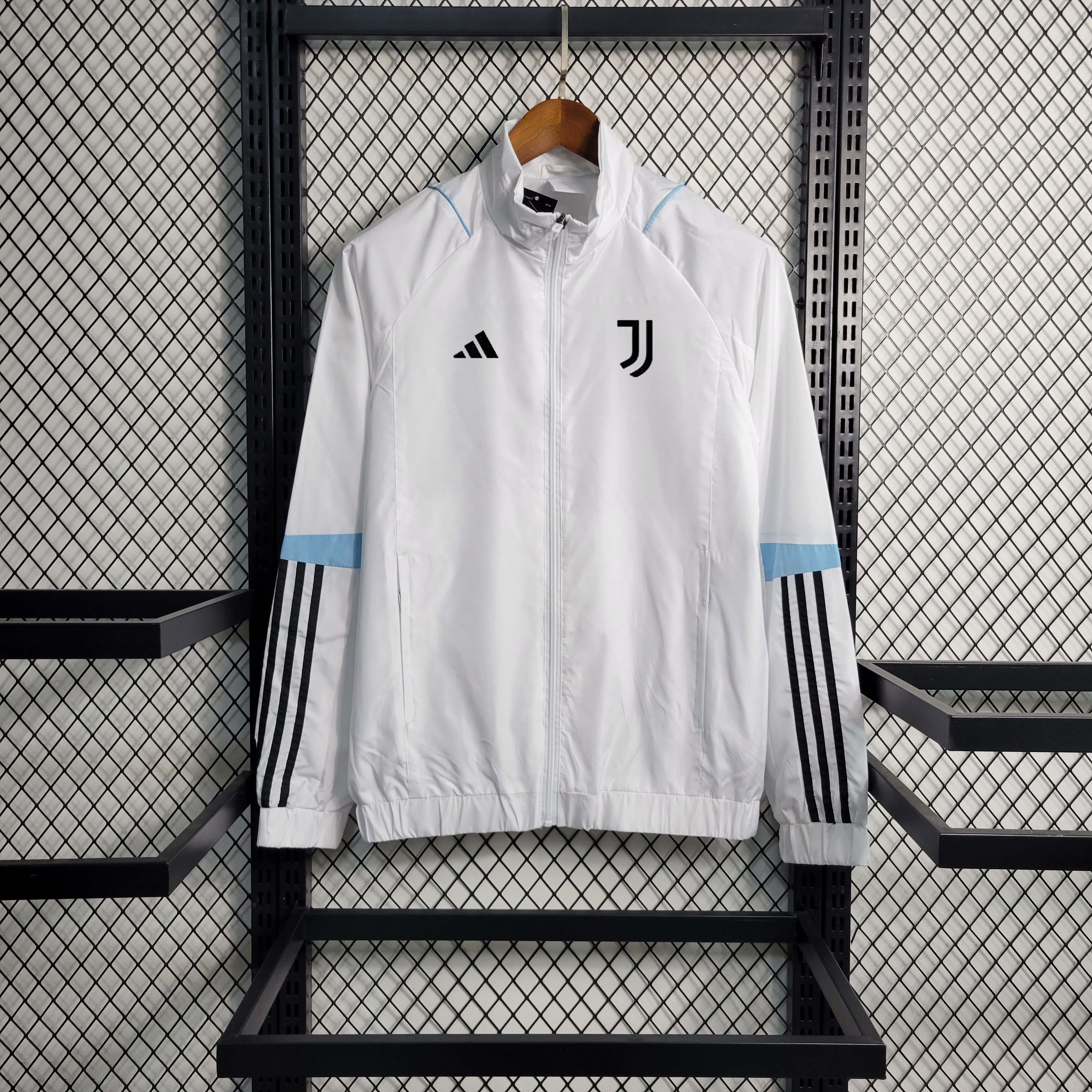 2023 Juventus Soccer Jersey Windbreaker white:football jersey mysite: unitedjerseyfootball 邓江浪:football