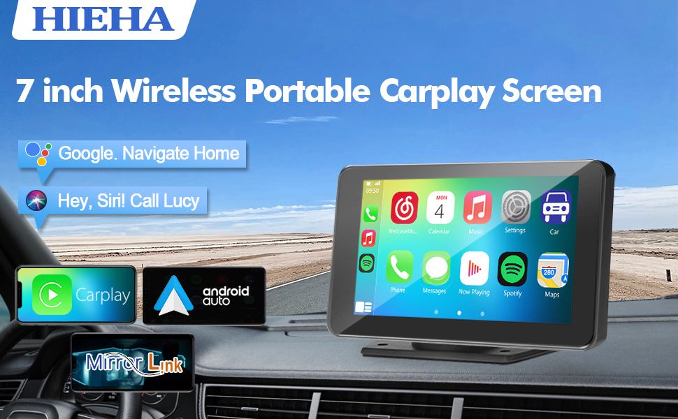 Portable Carplay Screen