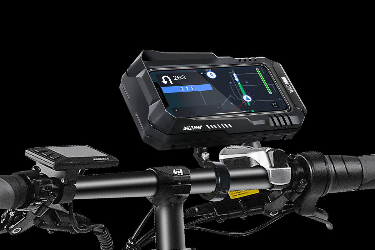WILDMAN E-Bike Waterproof 360° Phone Mount Holder Bag、mySite、bearsvspackers