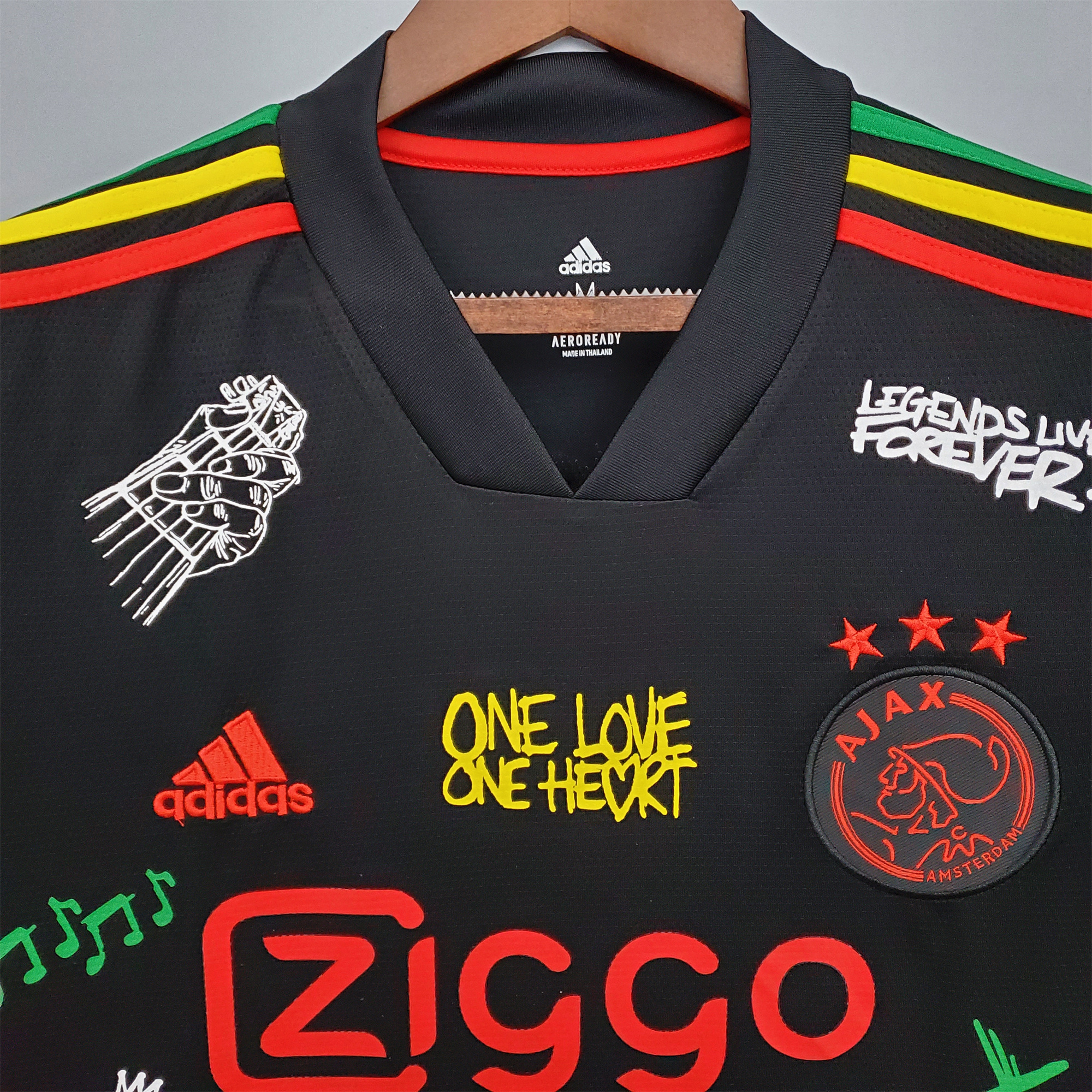 Higojerseys-Retro Ajax x B-O-B Marly 21-22 Special Edition Jersey