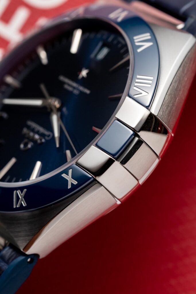 Đồng Hồ Omega Constellation Replica 11 Màu Xanh Dương (1)