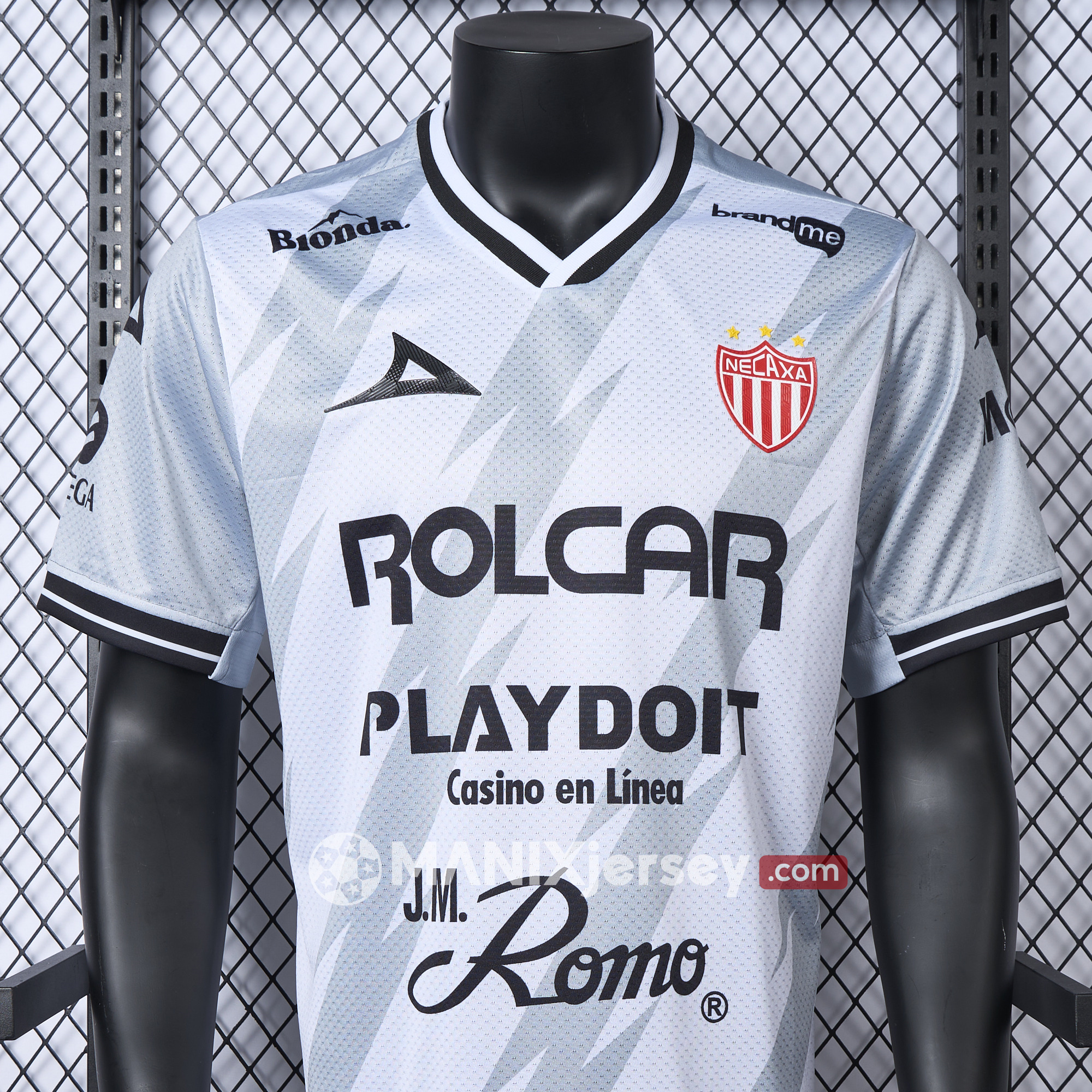 ManixJersey.com | Club Necaxa 24-25 Away Jersey - Player Version -Customize Name, Number and Patch | Worldwide Shipping