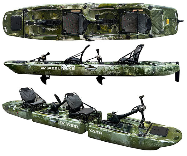 ReelYak Raider 14ft Modular Fishing Kayak