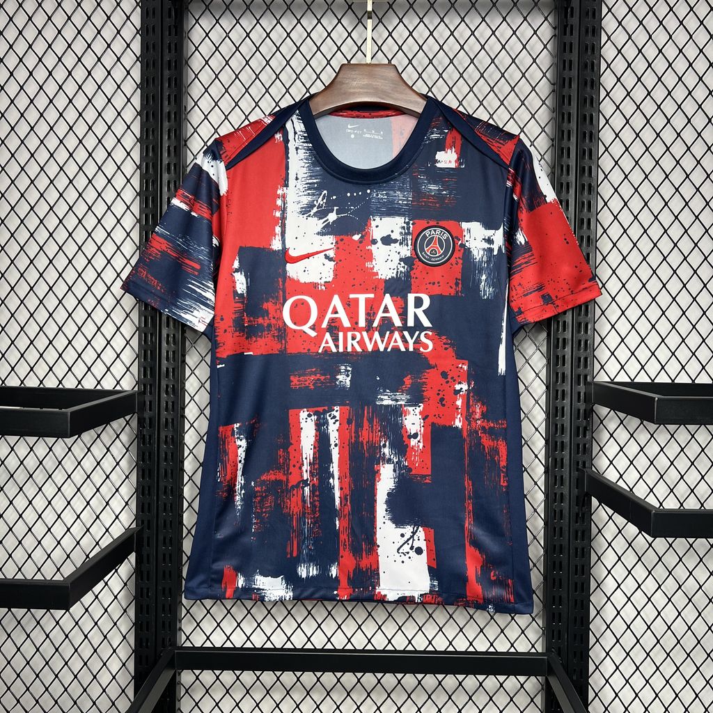 JerseysGala.com | Paris Saint-Germain PSG 24-25 Pre-match Jersey - Fans Version -Customize Name, Number and Patch | Worldwide Shipping