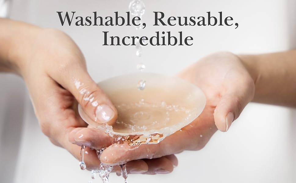 Washable Reusable Incredible Sticky Nipple Covers for Women