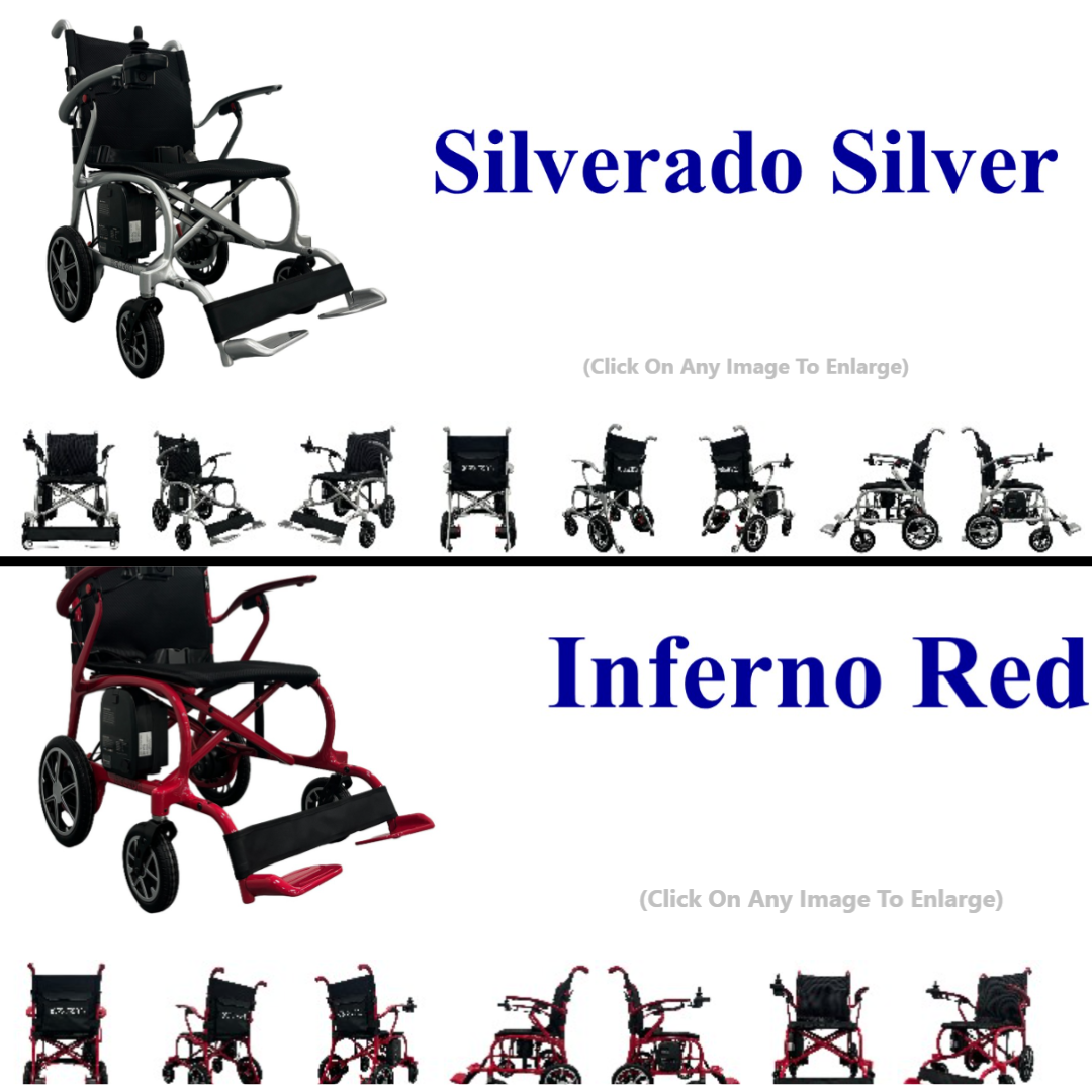 Helium Power Wheelchair Color Options