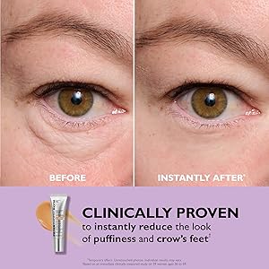 Instant FIRMx Eye Temporary Eye Tightener Easy-Wear Formula, study results