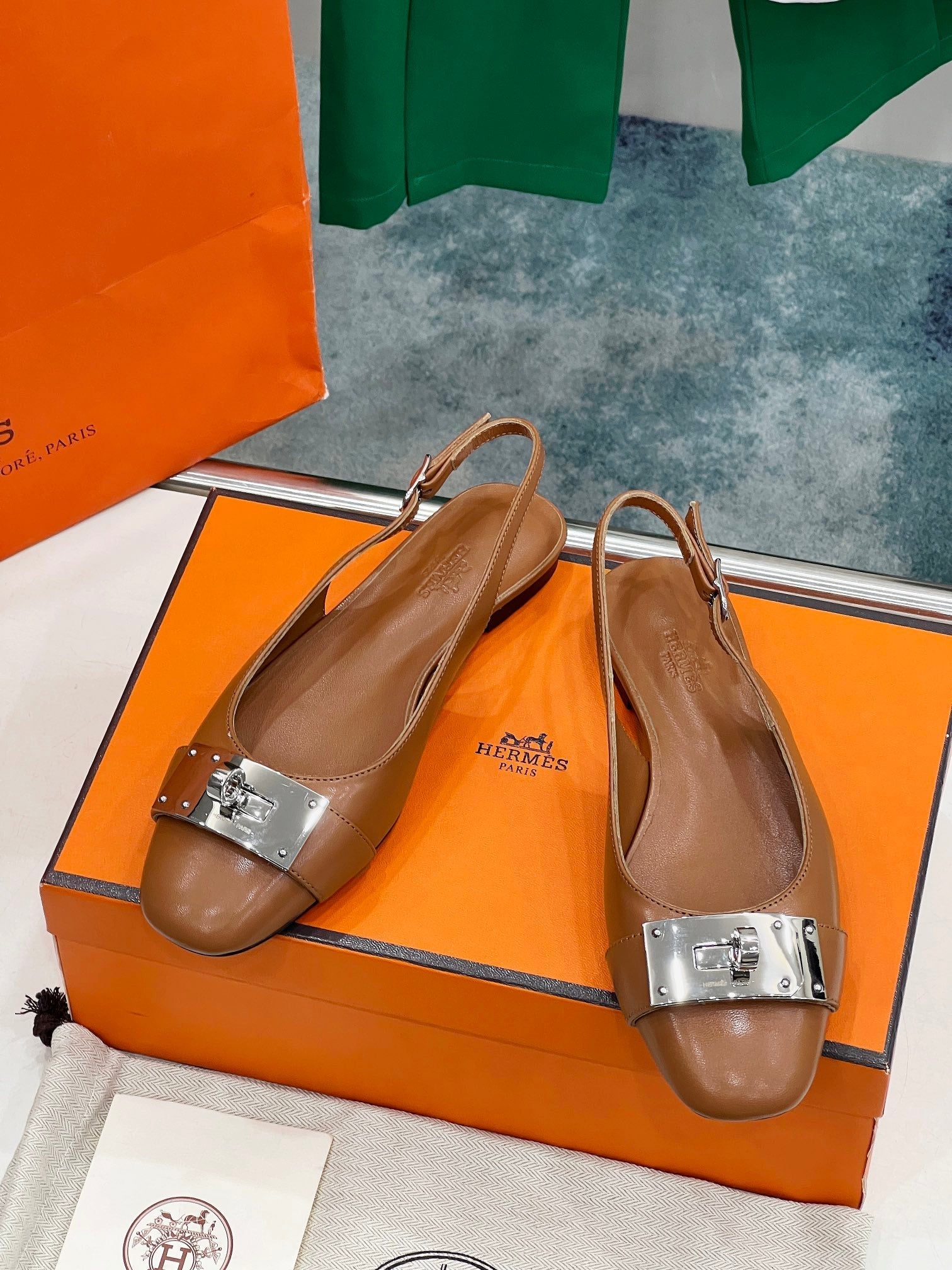 INNOCENTE SLINGBACK CARAMEL CALFSKIN、mysite、Cacoeks