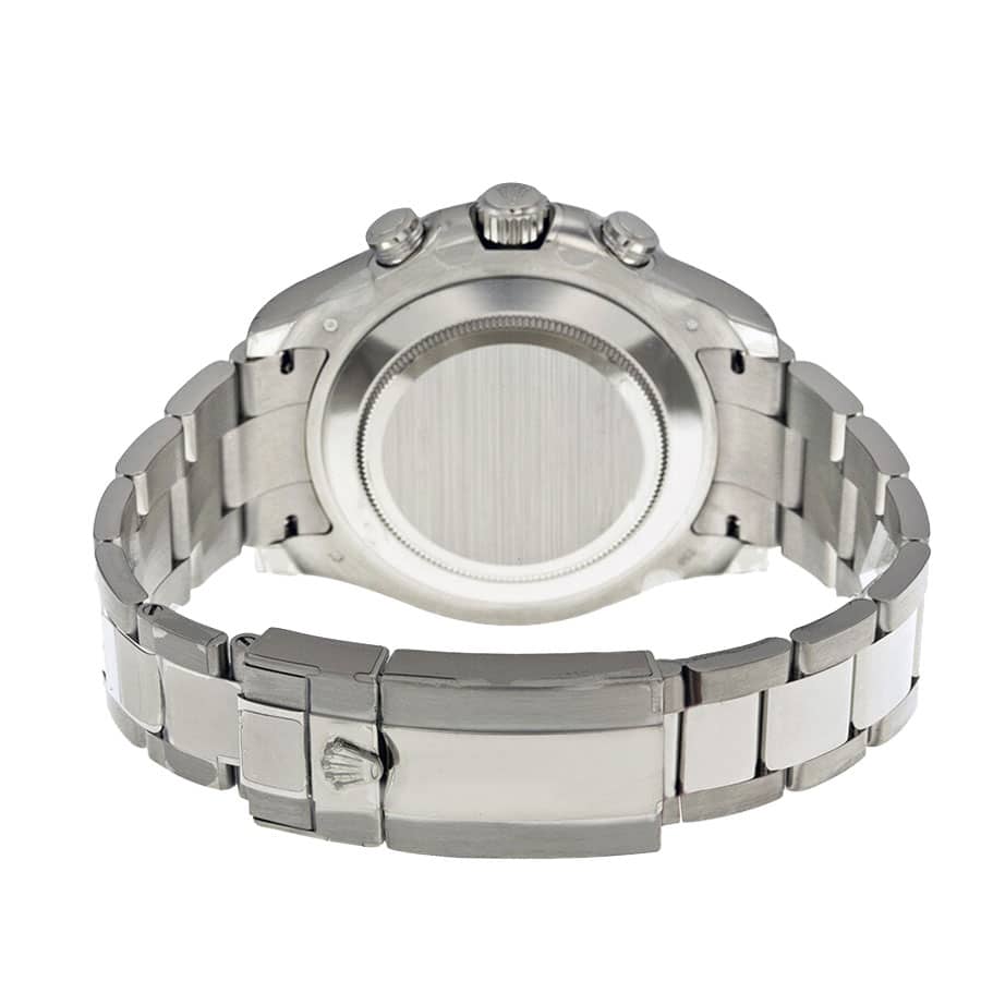 rolex yacht master ii white dial 116689wao oyster replica back