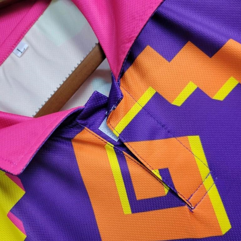 Higojerseys-Retro Mexico 1995 Goalkeeper Purple Orange Jersey