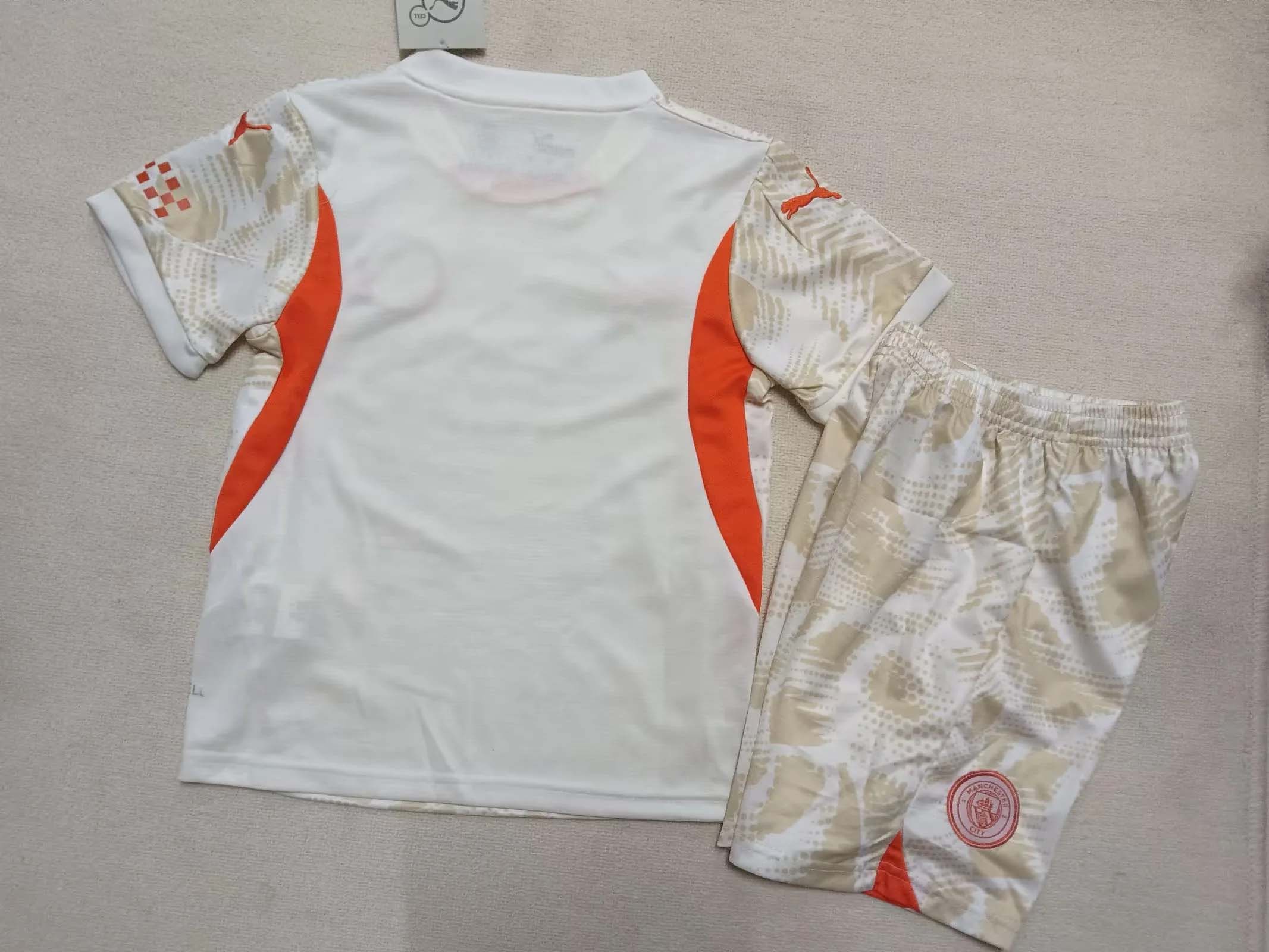 2024/2025 Manchester City Goalkeeper Football Shirt 1:1 Thai Quality Kids Size:football jersey mysite: unitedjerseyfootball 邓江浪:football