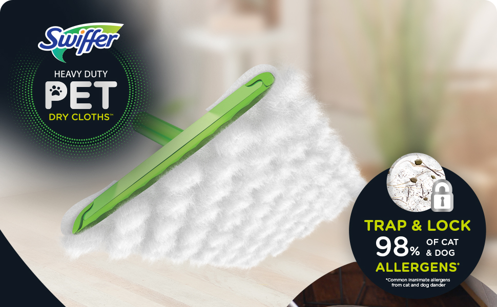 Swiffer Sweeper Heavy Duty Pet Dry Cloths