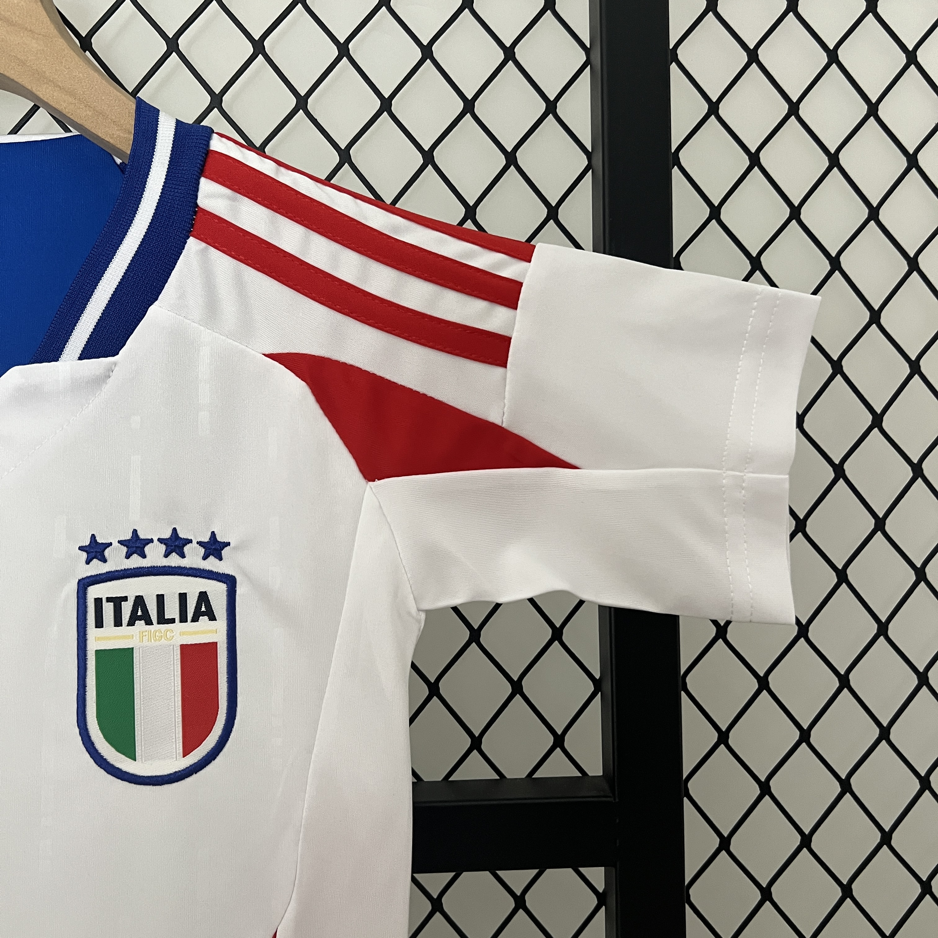 Higojerseys-Italy 2024 Away Stadium Kids Kit