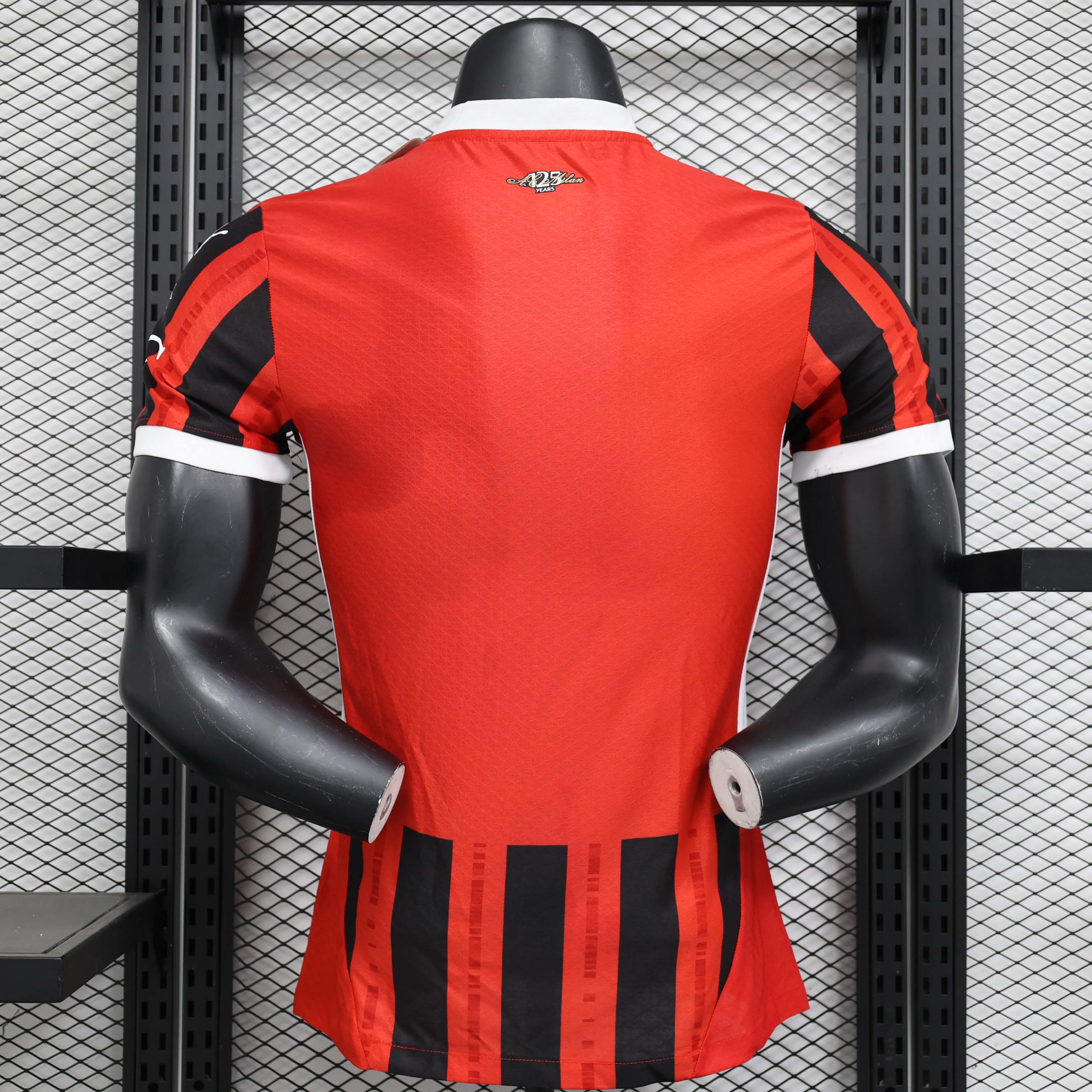 2024/2025 Player Version AC Milan Home Soccer Jersey 1:1 Thai Quality:football jersey mysite: unitedjerseyfootball 邓江浪:football