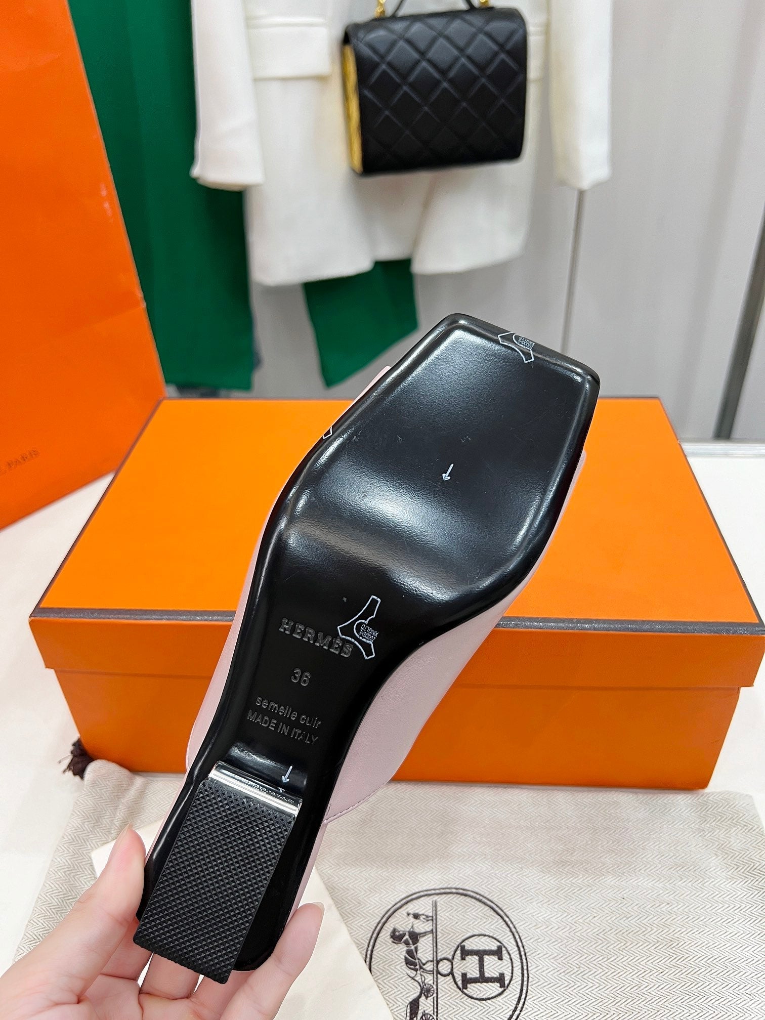 IDOLE SANDAL IN BABY PINK CALFSKIN、mysite、Cacoeks