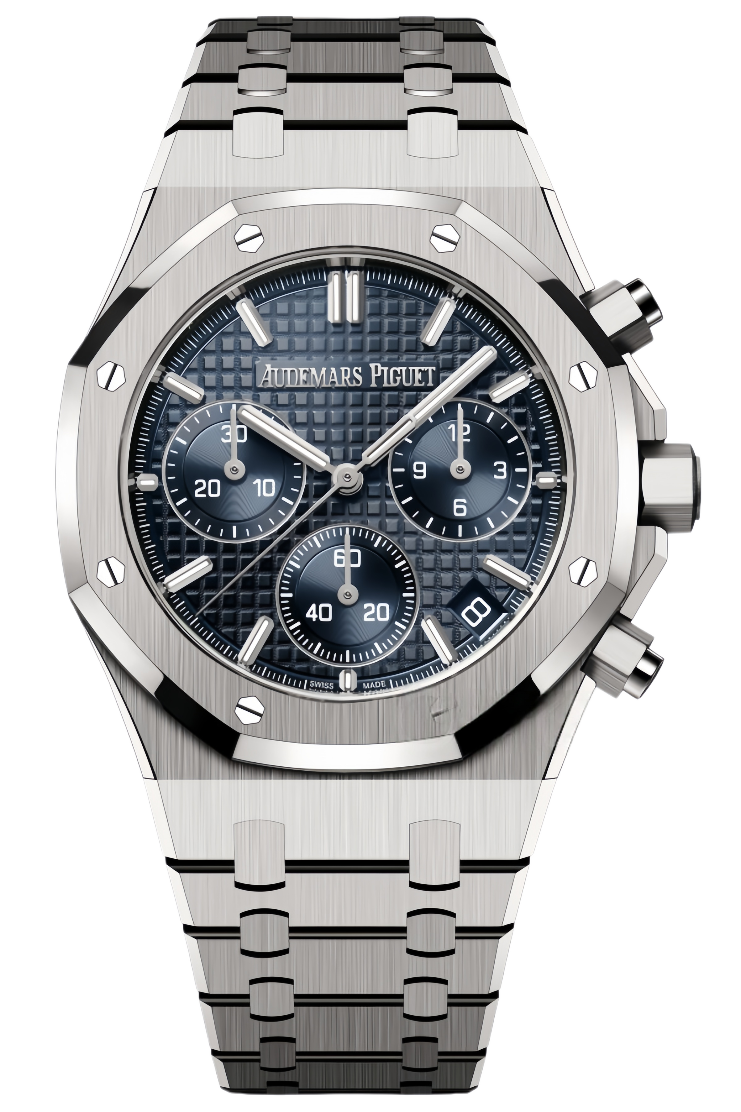 Audemars Piguet Royal Oak Chronograph Ref. 26240ST.OO.1320ST.05 Super Clone Watch – Blue Dial Stainless Steel Swiss Replica