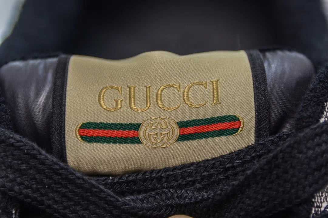 Gucci Screener Sneaker Black and Grey GG Supreme Canvas、mysite、Cacoeks