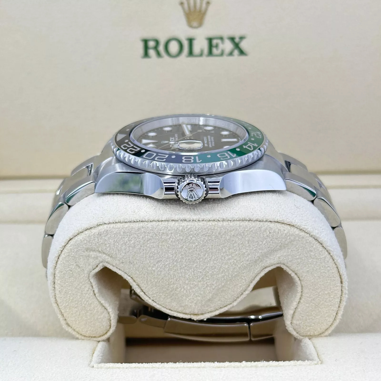 Rolex GMT Master II Sprite SuperClone Swiss Replica Watch Ref M126729VTNR 3285 Swiss Movement