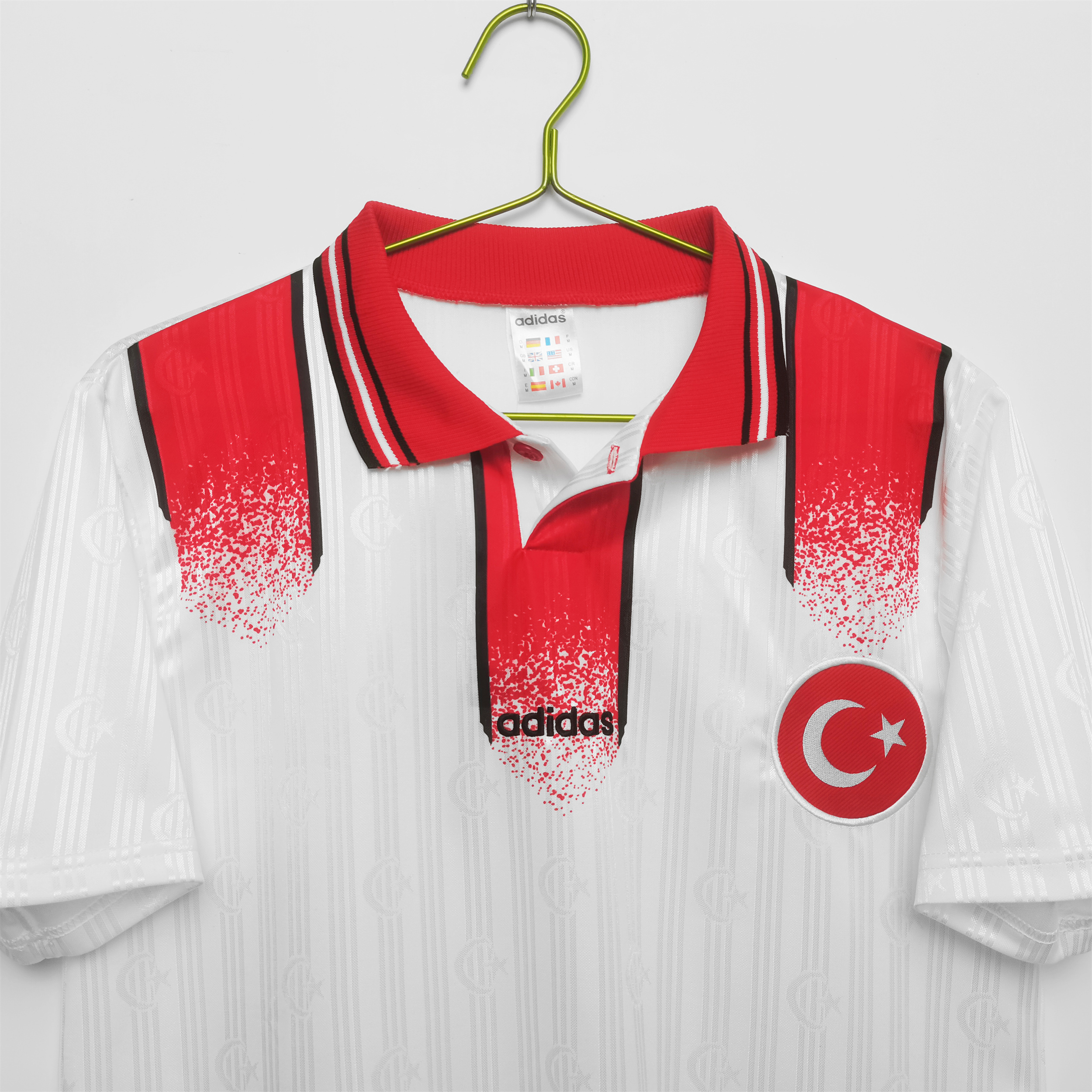 GlobeJersey-Retro Turkey 1996 Away Stadium Jersey