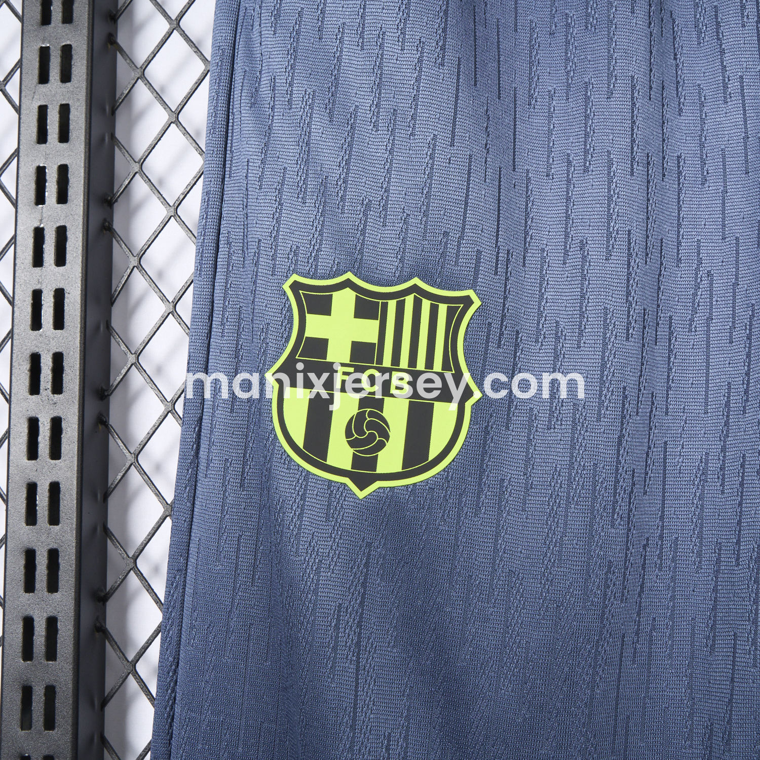 ManixJersey.com | Barcelona 25-26 Blue-Grey Training Pants - Player Version -Customize Name, Number and Patch | Worldwide Shipping