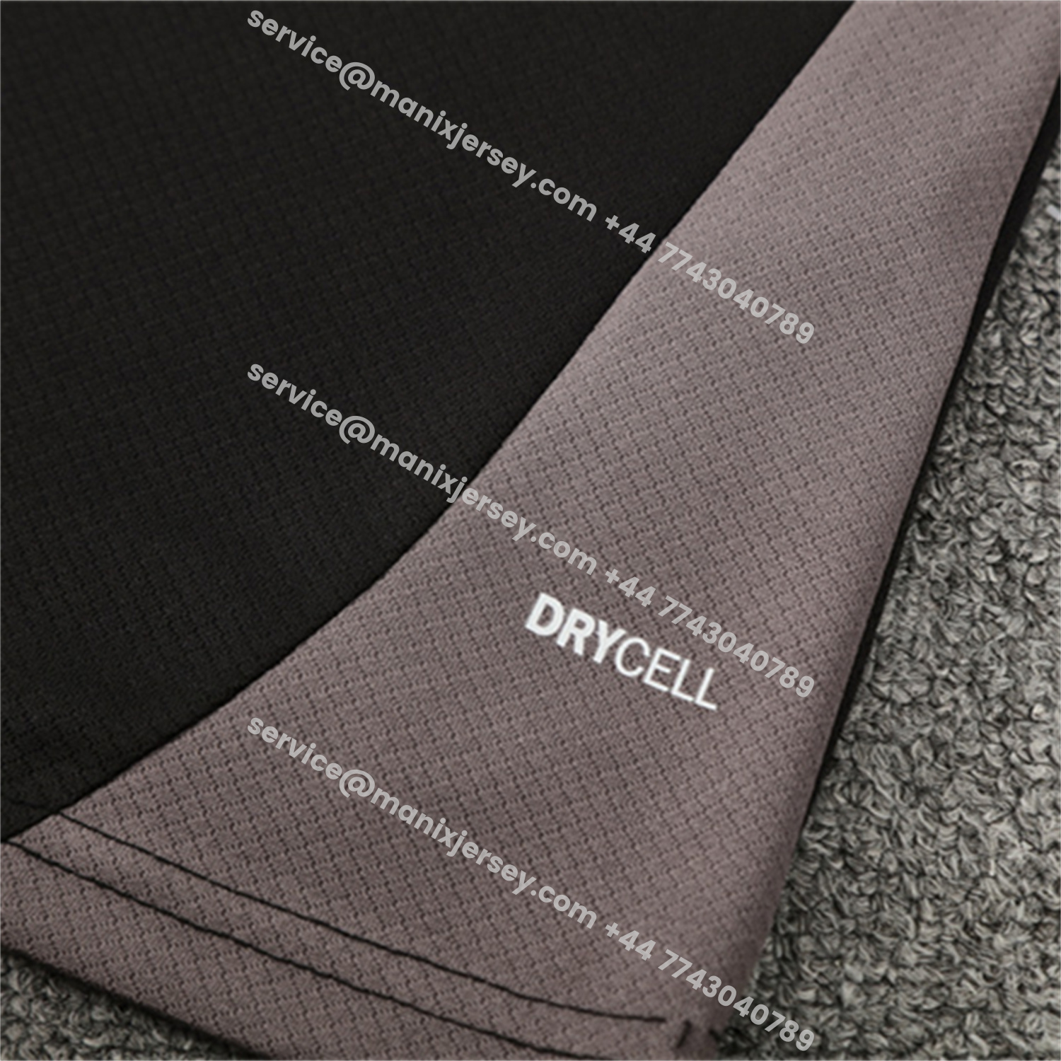 ManixJersey.com | Manchester City 25-26 Short-Sleeve Training Set - Black Top & Black Shorts -Customize Name, Number and Patch | Worldwide Shipping