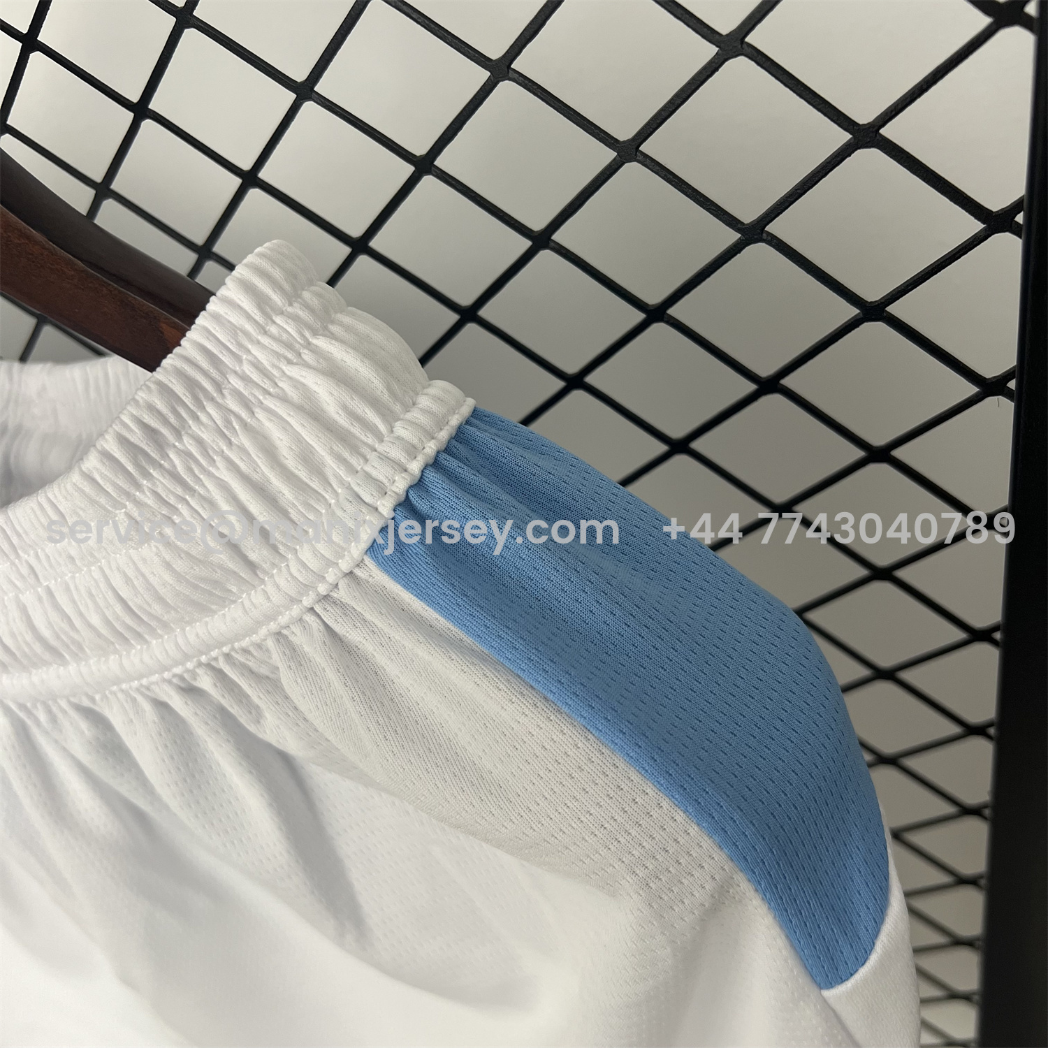 ManixJersey.com | Manchester City 25-26 Home White Shorts - Fans Version -Customize Name, Number and Patch | Worldwide Shipping