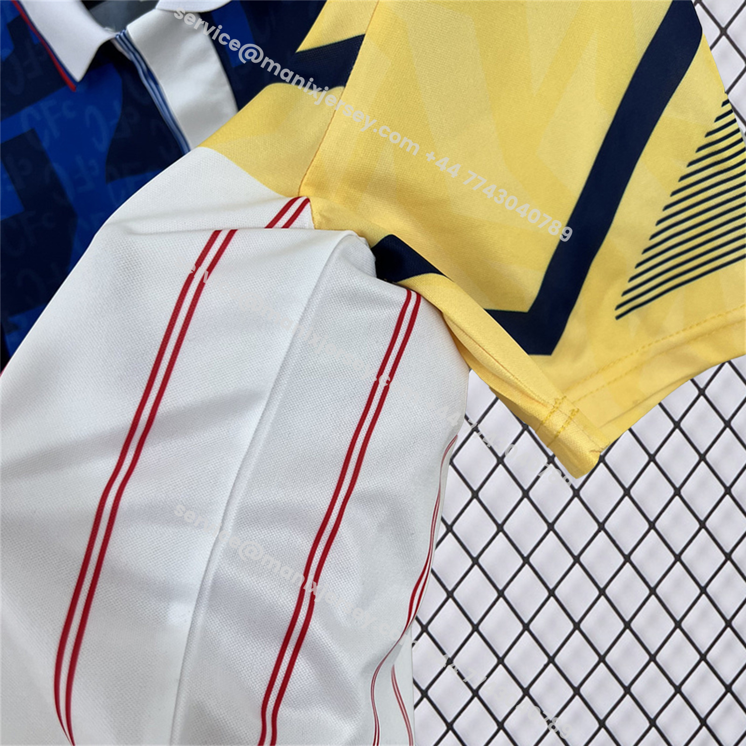 ManixJersey.com | Retro C.H.E.L.S.E.A 1990 Mash Up Special Jersey -Customize Name, Number and Patch | Worldwide Shipping