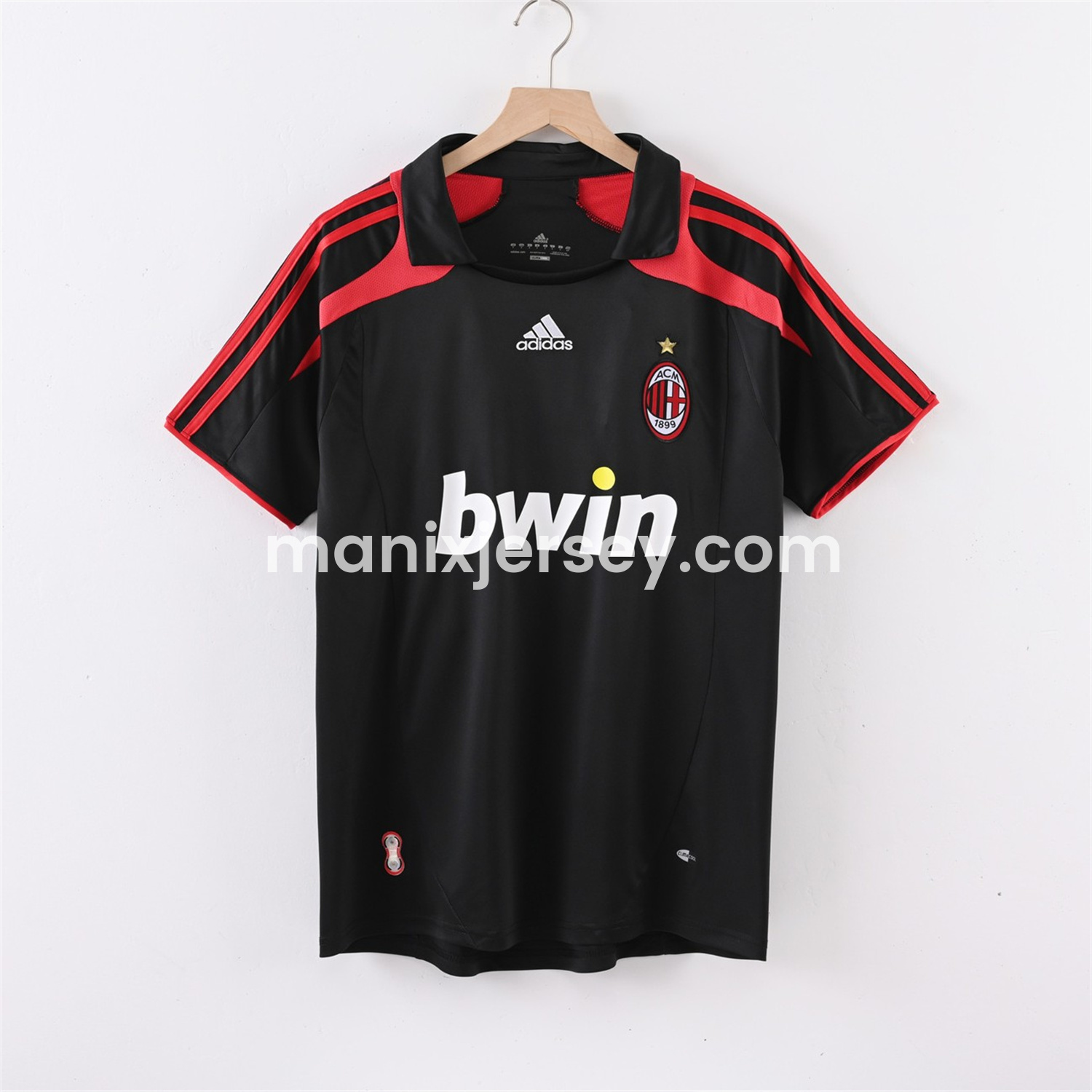 ManixJersey.com | Retro AC Milan 2007-08 Third Jersey -Customize Name, Number and Patch | Worldwide Shipping
