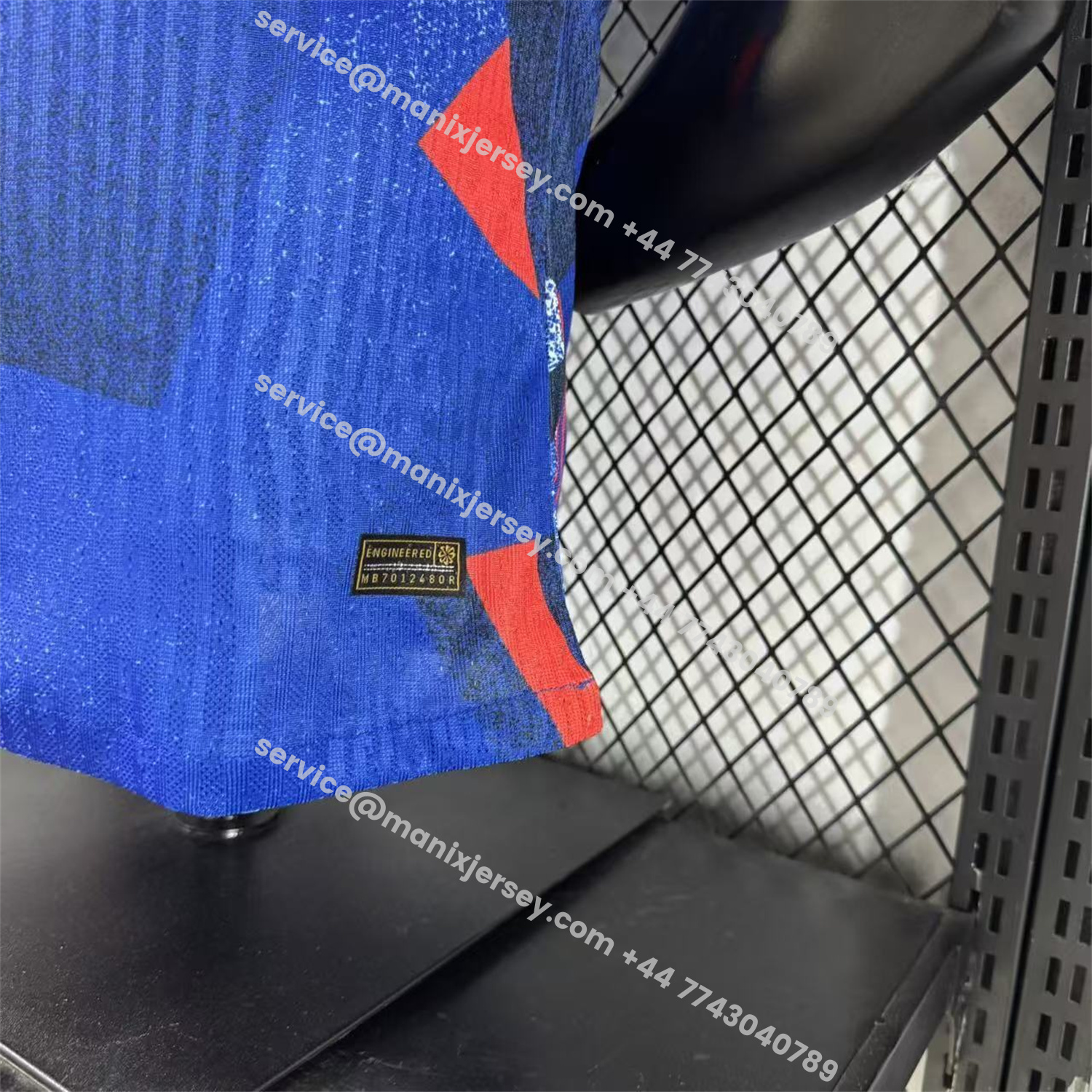 ManixJersey.com | Barcelona 25-26 Blue And Red Pre-Match Jersey - Player Version -Customize Name, Number and Patch | Worldwide Shipping