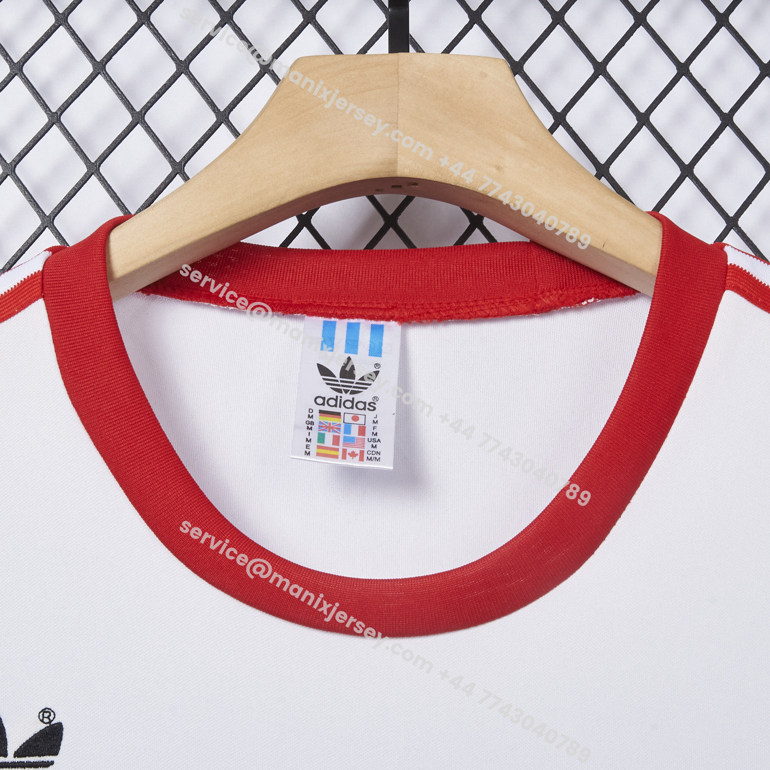 ManixJersey.com | Retro K-O-L-N 1976-77 Away White Jersey -Customize Name, Number and Patch | Worldwide Shipping