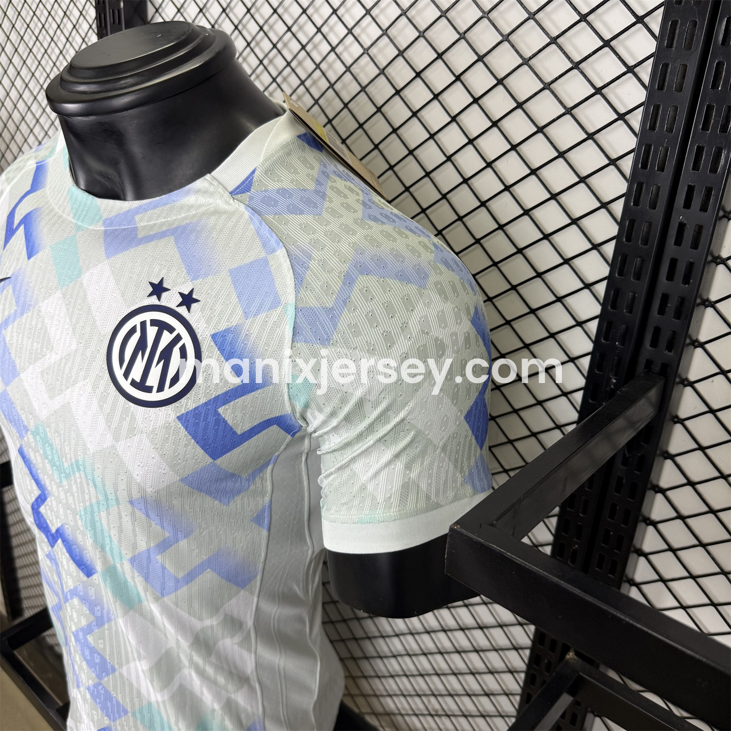 ManixJersey.com | Inter Milan 2025-26 Away Unsponsored Jersey - Player Version -Customize Name, Number and Patch | Worldwide Shipping