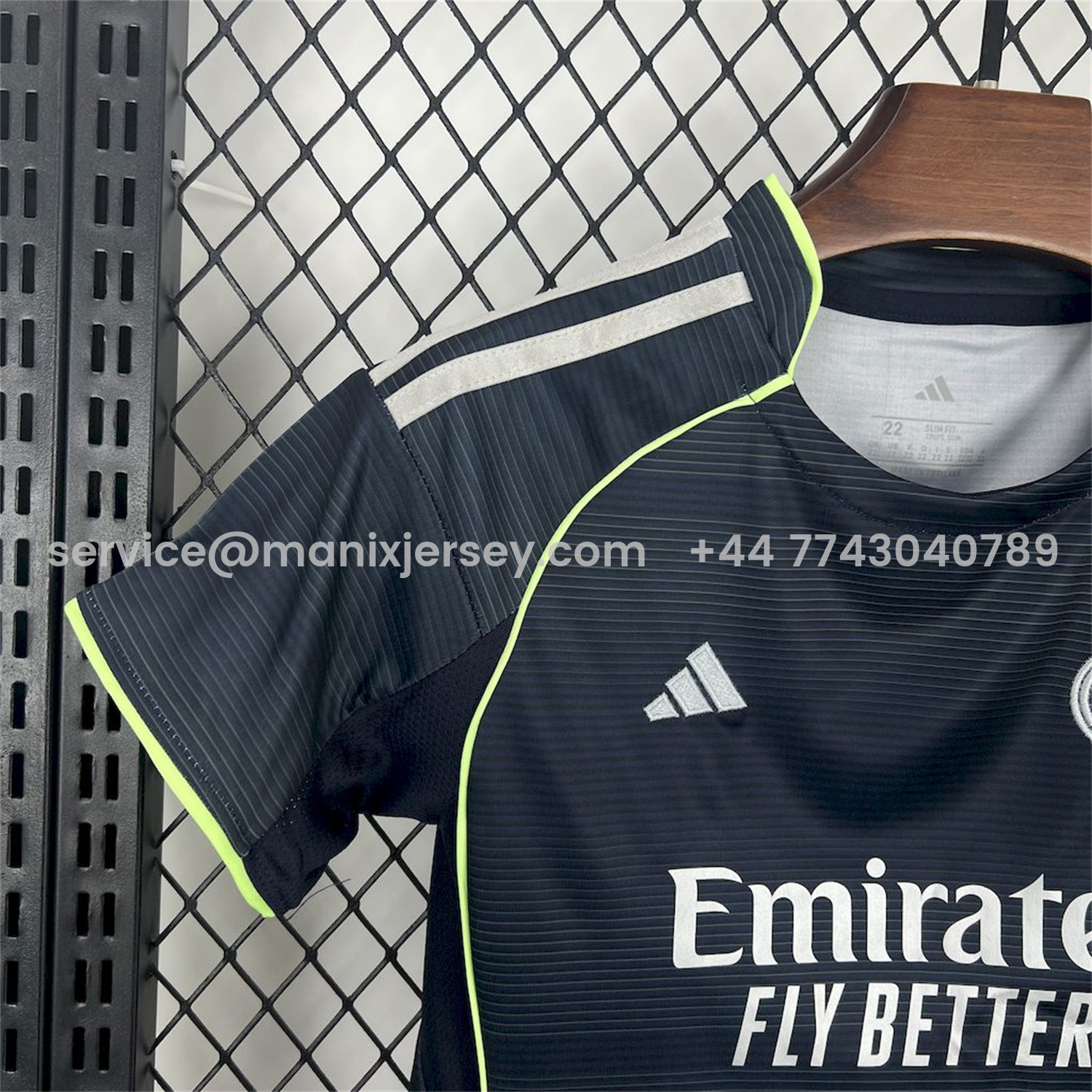 ManixJersey.com | Real Madrid 25-26 Away Kids Kit - Fans Version -Customize Name, Number and Patch | Worldwide Shipping