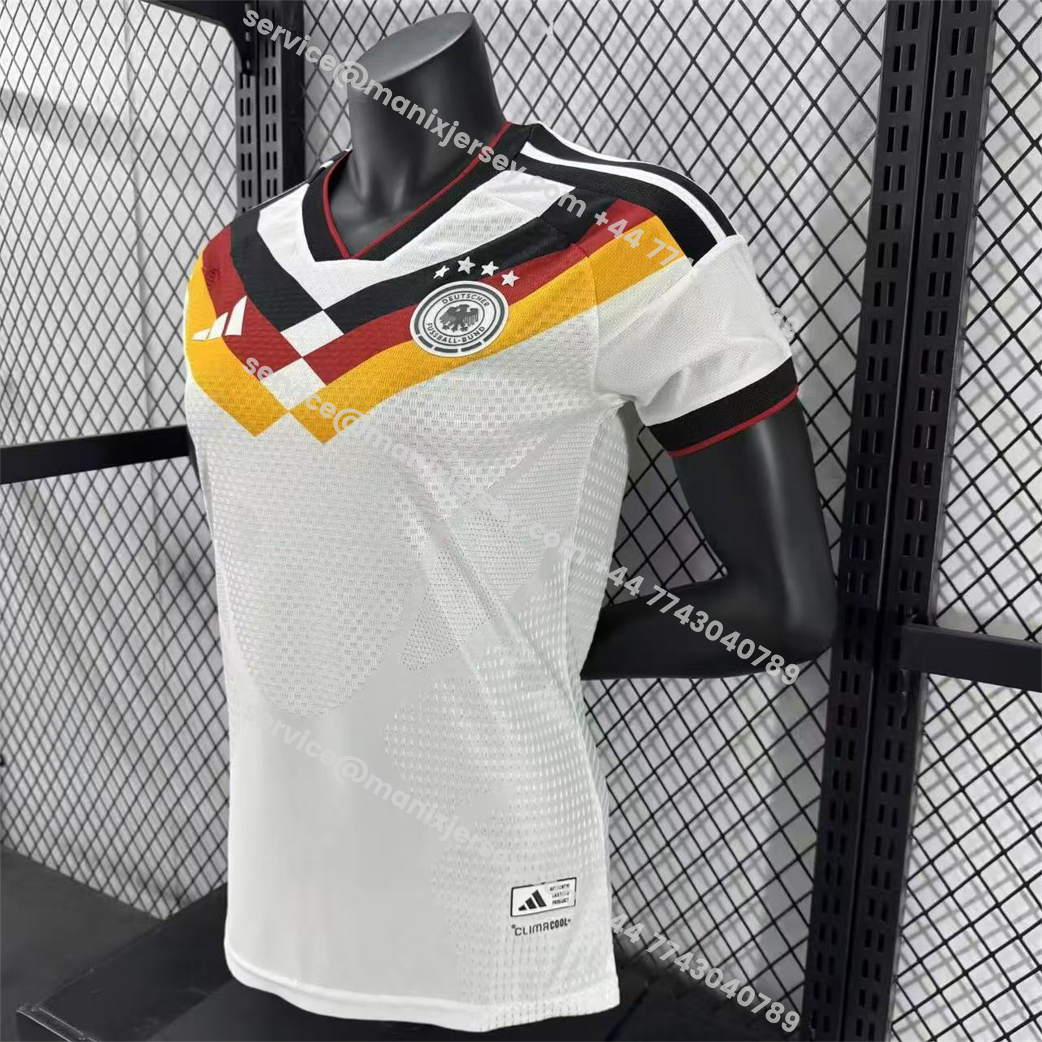 ManixJersey.com | Women's Germany 2026 Home Jersey - Player Version -Customize Name, Number and Patch | Worldwide Shipping