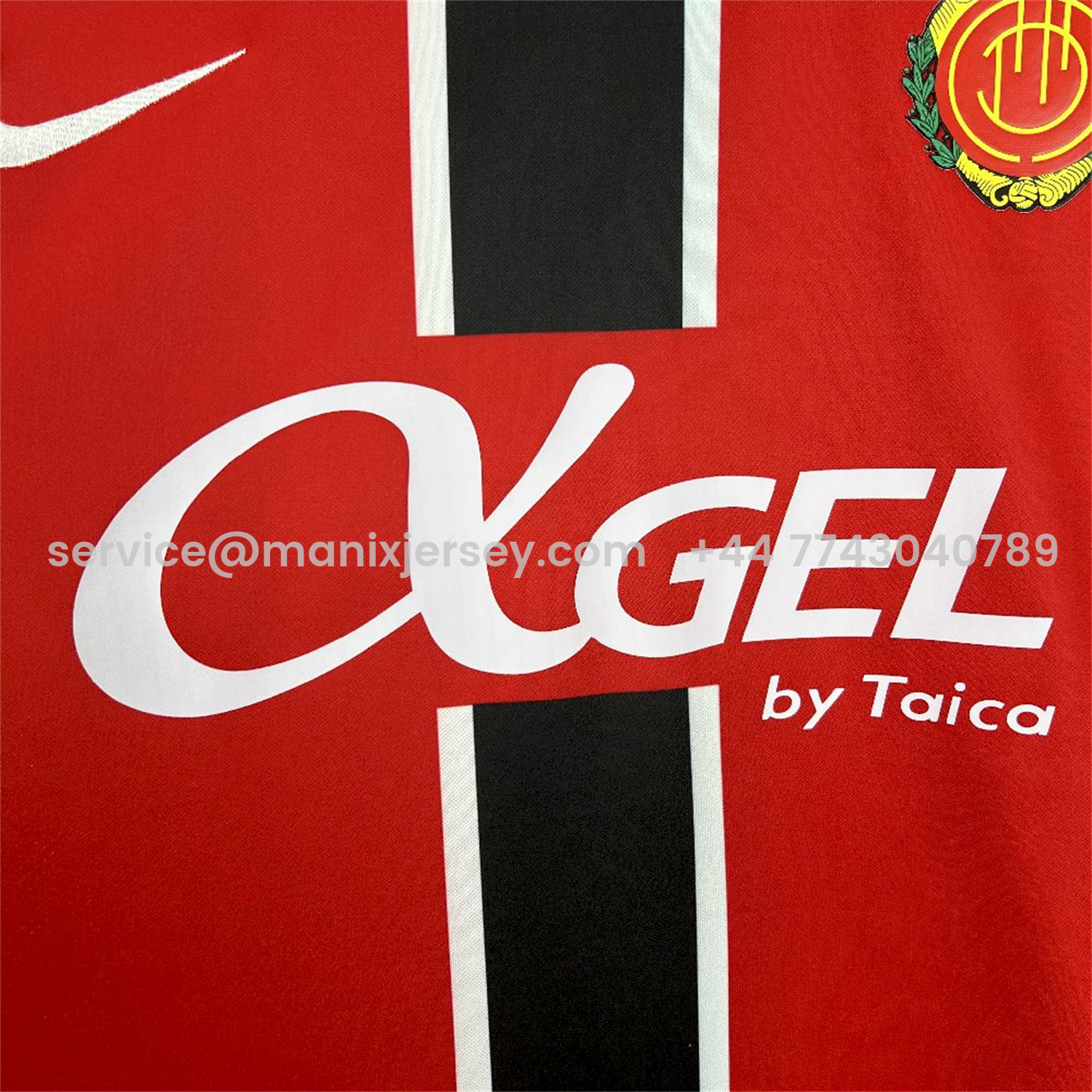 ManixJersey.com | Mallorca 25-26 Home Red Jersey - Fans Version -Customize Name, Number and Patch | Worldwide Shipping