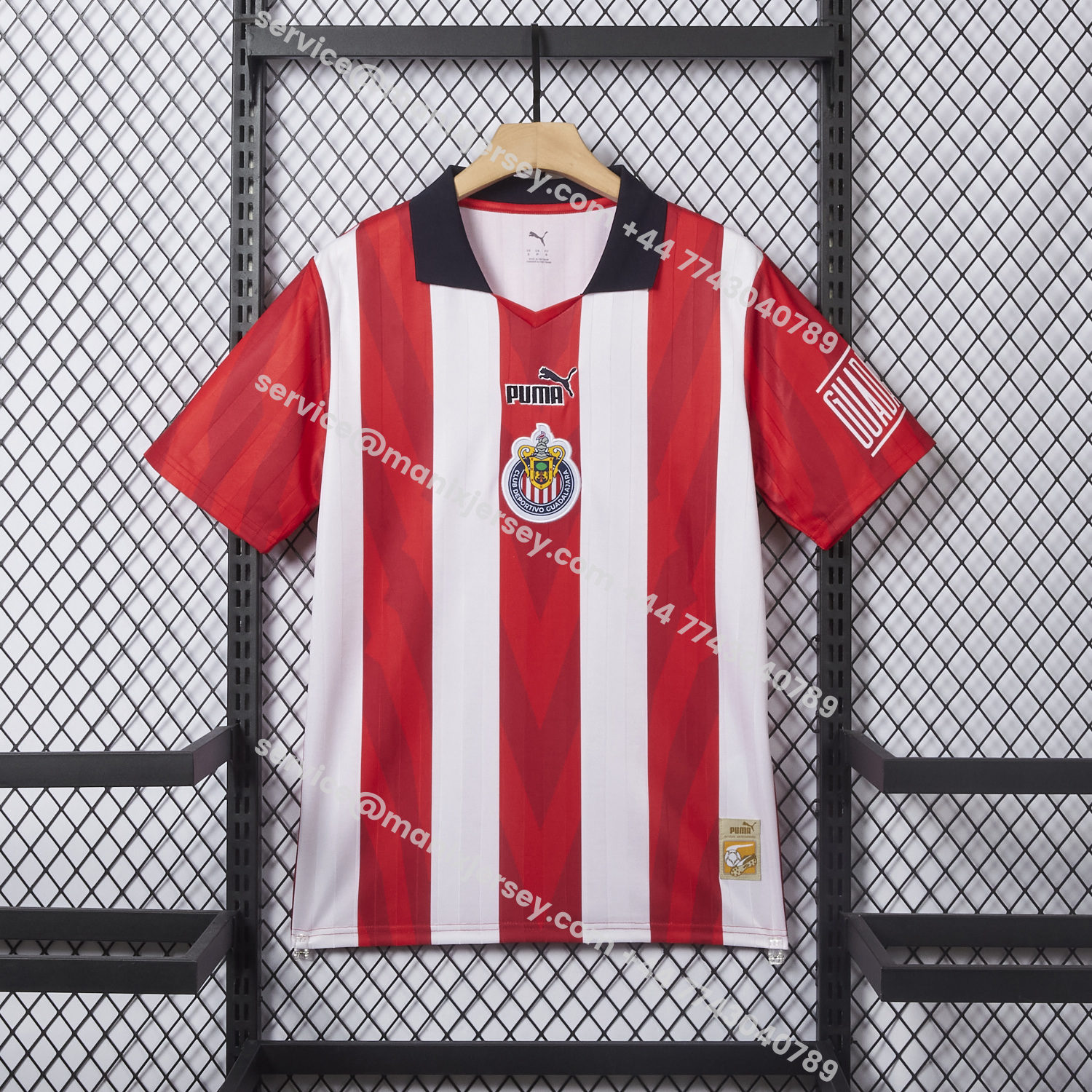 ManixJersey.com | Chivas de Guadalajara 25-26 Special Polo Jersey - Fans Version -Customize Name, Number and Patch | Worldwide Shipping