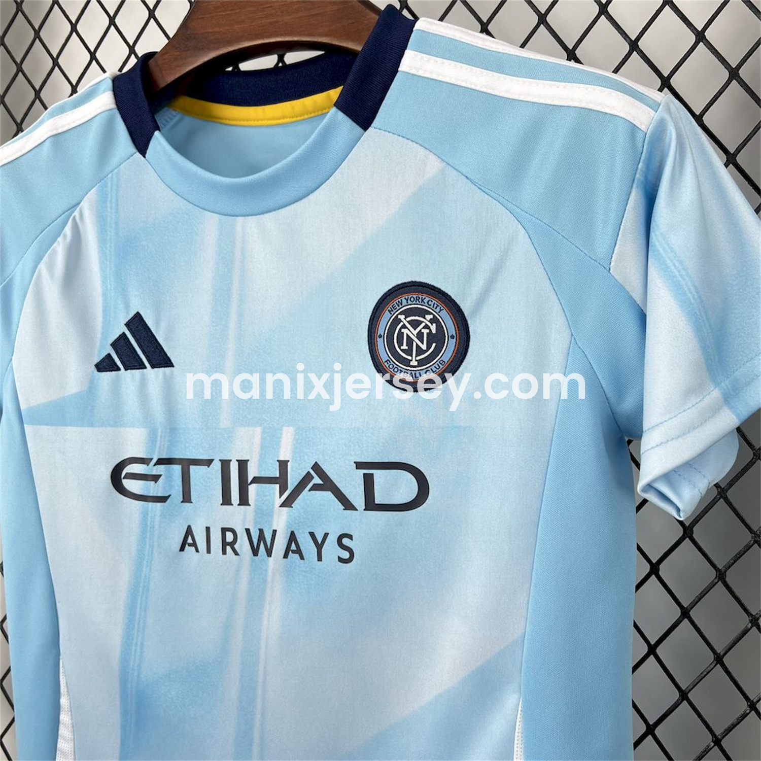 ManixJersey.com | New York City 2025 Home Kids Kit -Customize Name, Number and Patch | Worldwide Shipping