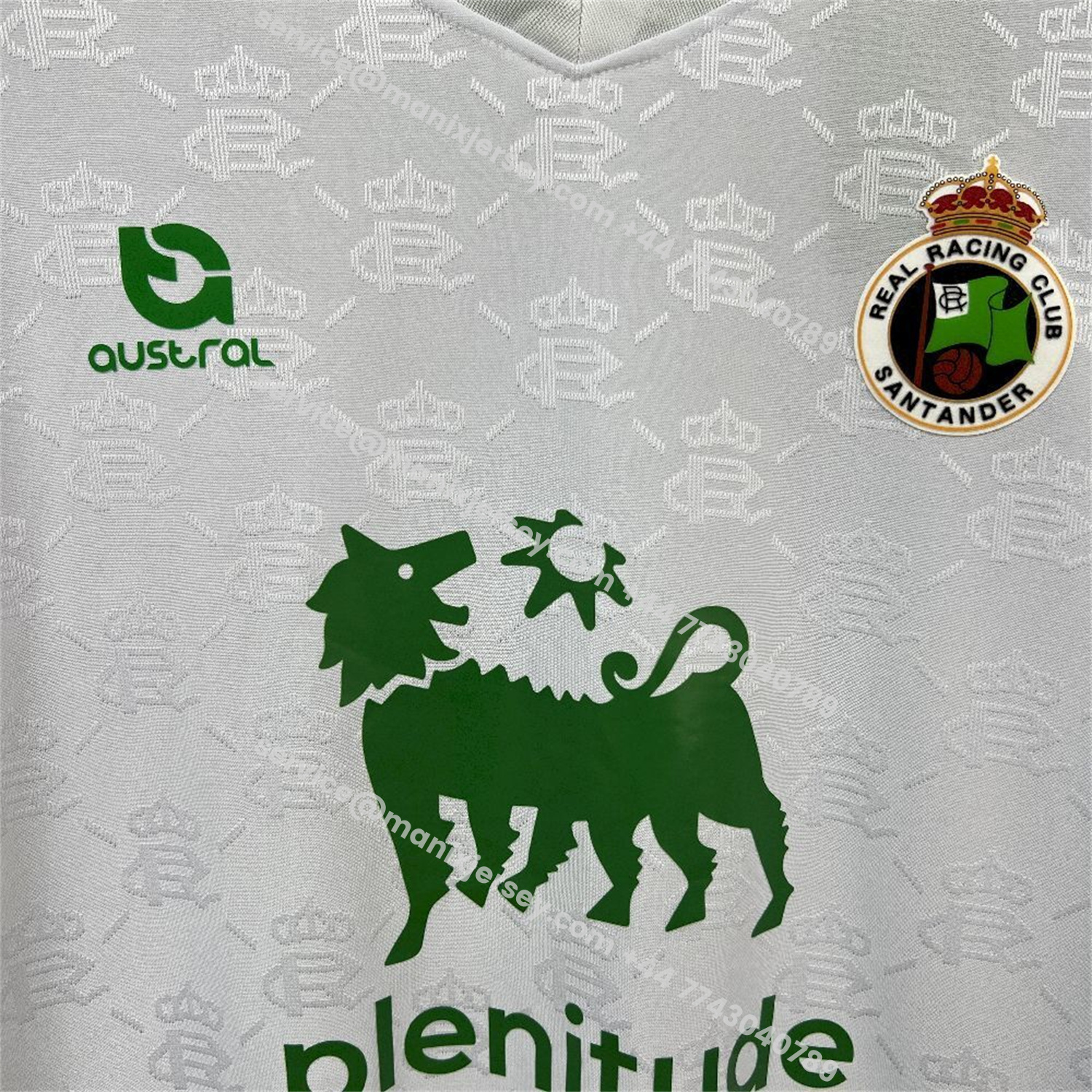 ManixJersey.com | Racing de Santander 25-26 Home Jersey - Fans Version -Customize Name, Number and Patch | Worldwide Shipping