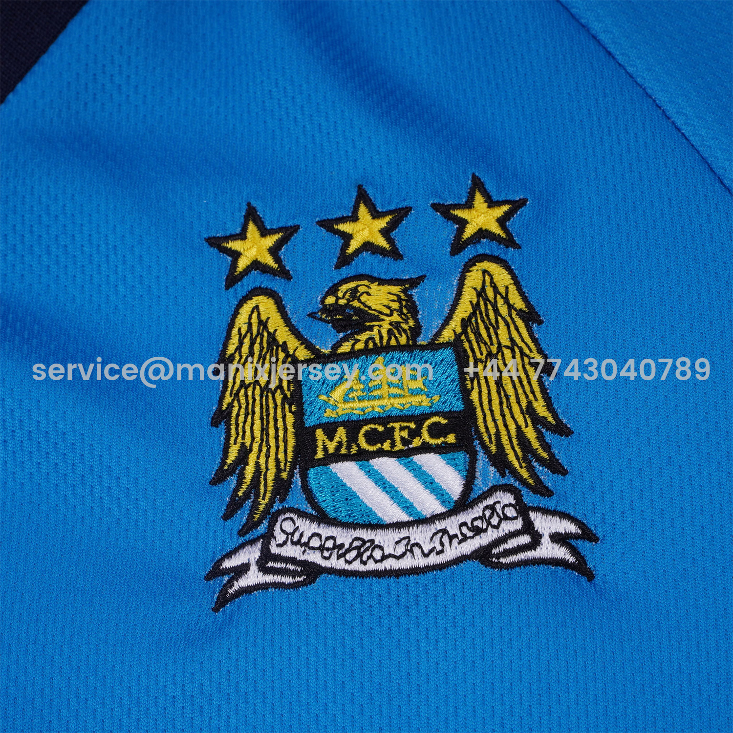 ManixJersey.com | Retro Manchester City 1997-98 Home Kids Kit -Customize Name, Number and Patch | Worldwide Shipping