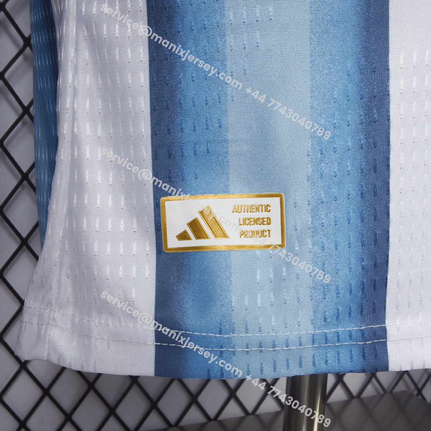 ManixJersey.com | Argentina 2026 Home Blue White Jersey - Player Version -Customize Name, Number and Patch | Worldwide Shipping