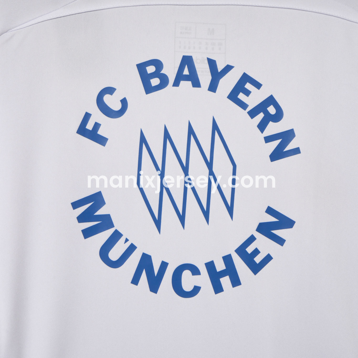 ManixJersey.com | Bayern Munich 25-26 Urban Purist Throwback White Jersey - Fans Version -Customize Name, Number and Patch | Worldwide Shipping