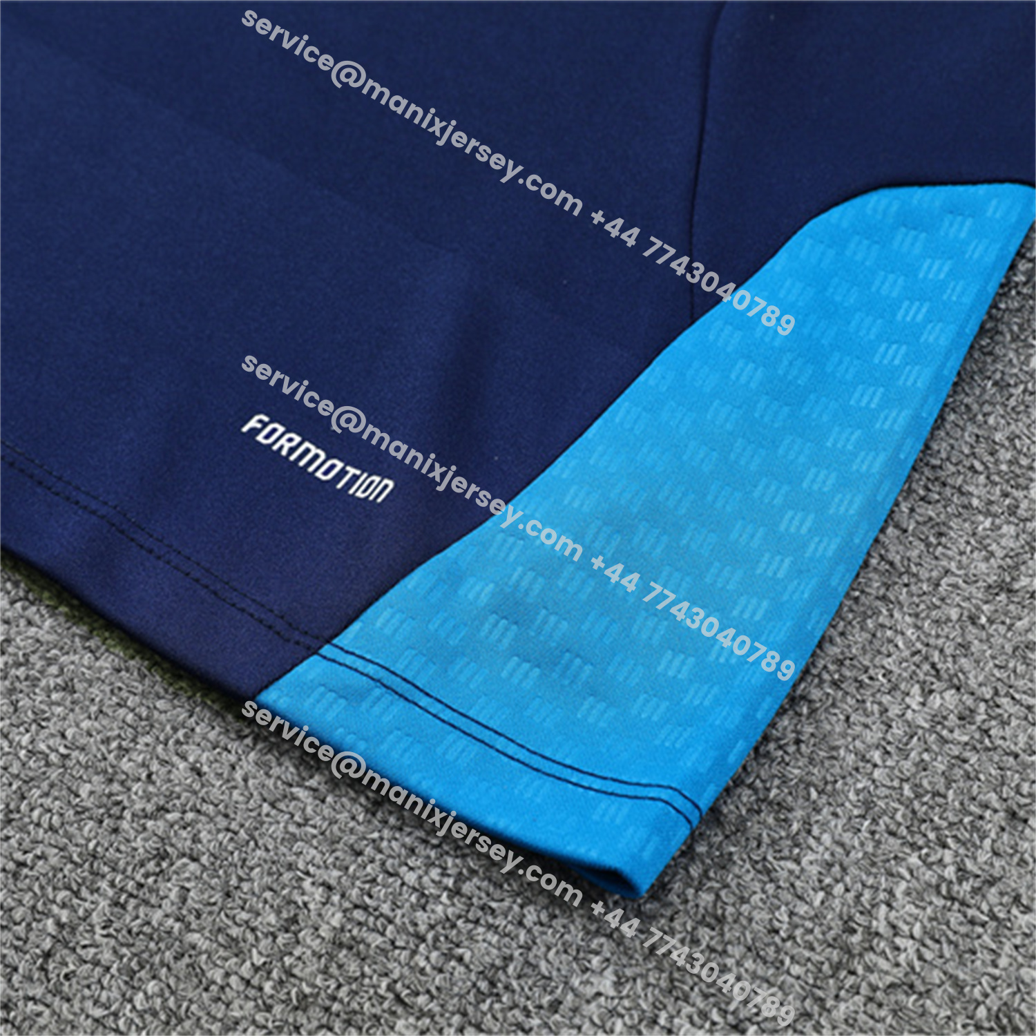 ManixJersey.com | Spain 2026 Long Sleeve Training Set - Royal Blue Top & Pants -Customize Name, Number and Patch | Worldwide Shipping